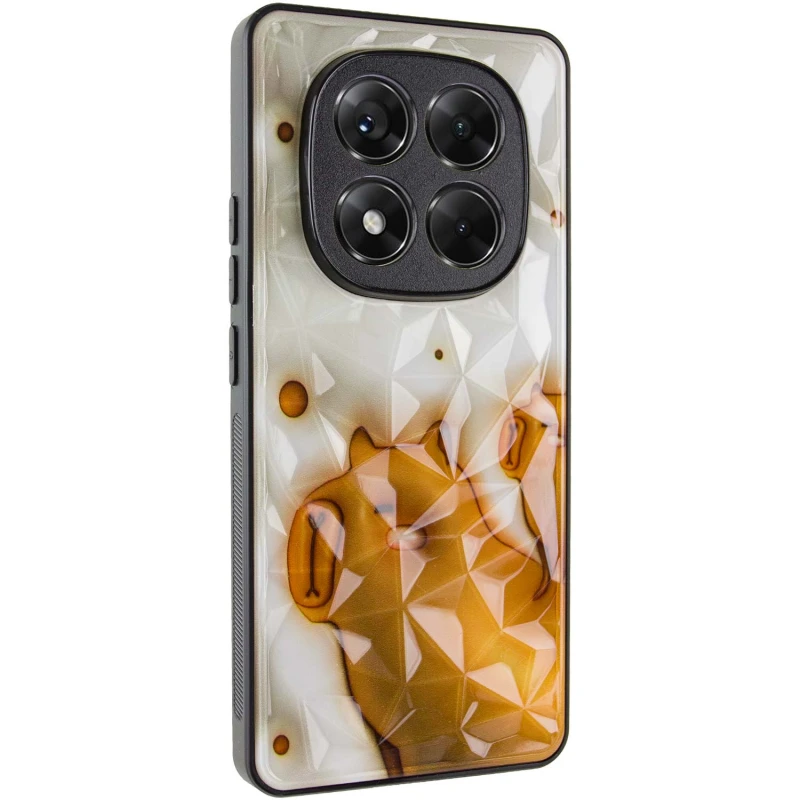 TPU+PC чехол Prisma Fluffie для Xiaomi Redmi Note 14 Pro 5G, Capybara, TPU+PC, купить оптом с доставкой