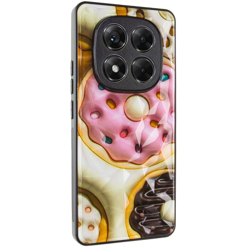 TPU+PC чехол Prisma Fluffie для Xiaomi Redmi Note 14 Pro 5G, Donut, TPU+PC, купить оптом с доставкой