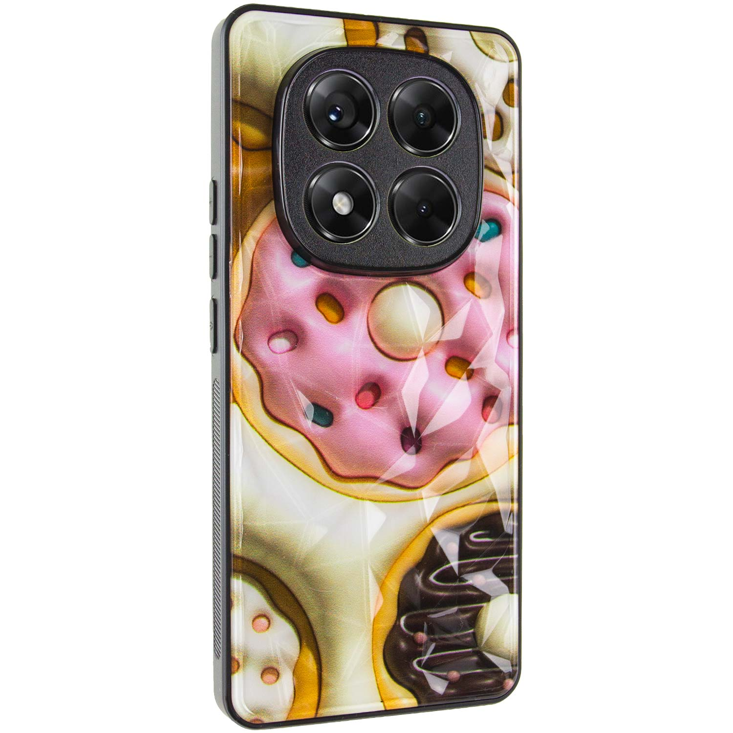 TPU+PC чохол Prisma Fluffie для Xiaomi Redmi Note 14 Pro 5G, Donut, TPU+PC, купити оптом з доставкою