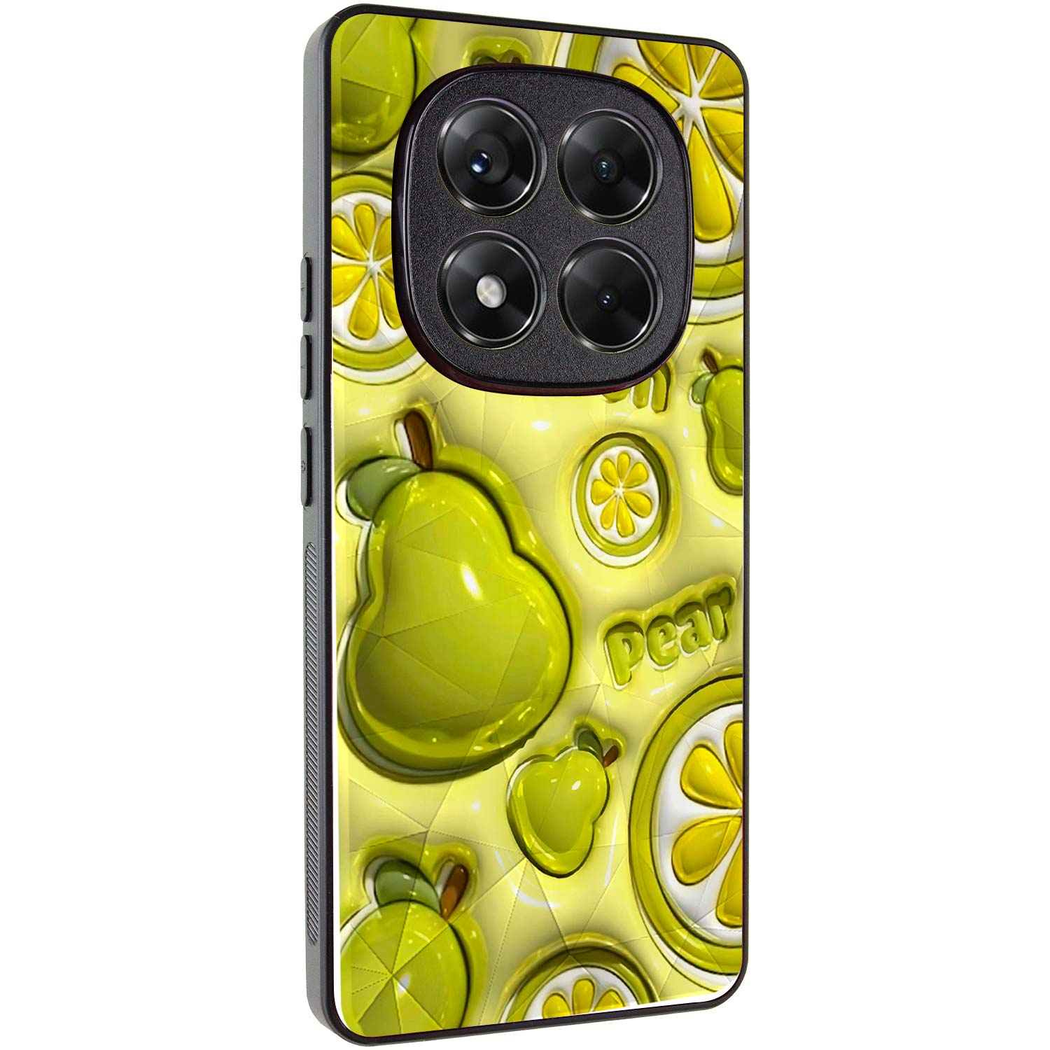 TPU+PC чохол Prisma Fluffie для Xiaomi Redmi Note 14 Pro 5G, Lemon, TPU+PC, купити оптом з доставкою