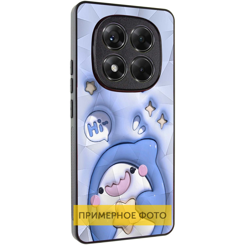 TPU+PC чохол Prisma Fluffie Full Camera для Xiaomi Redmi Note 14 4G (Int. version) з креативним принтом на малюнкі №1