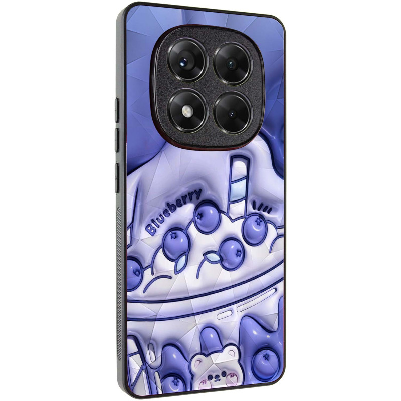 TPU+PC чехол Prisma Fluffie Full Camera для Xiaomi Redmi Note 14 Pro 4G с креативным принтом на картинке №1