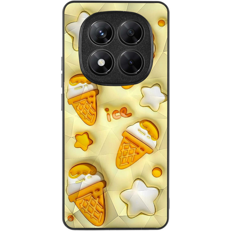 TPU+PC чехол Prisma Fluffie Full Camera для Xiaomi Redmi Note 14 Pro 4G с креативным принтом на картинке №2