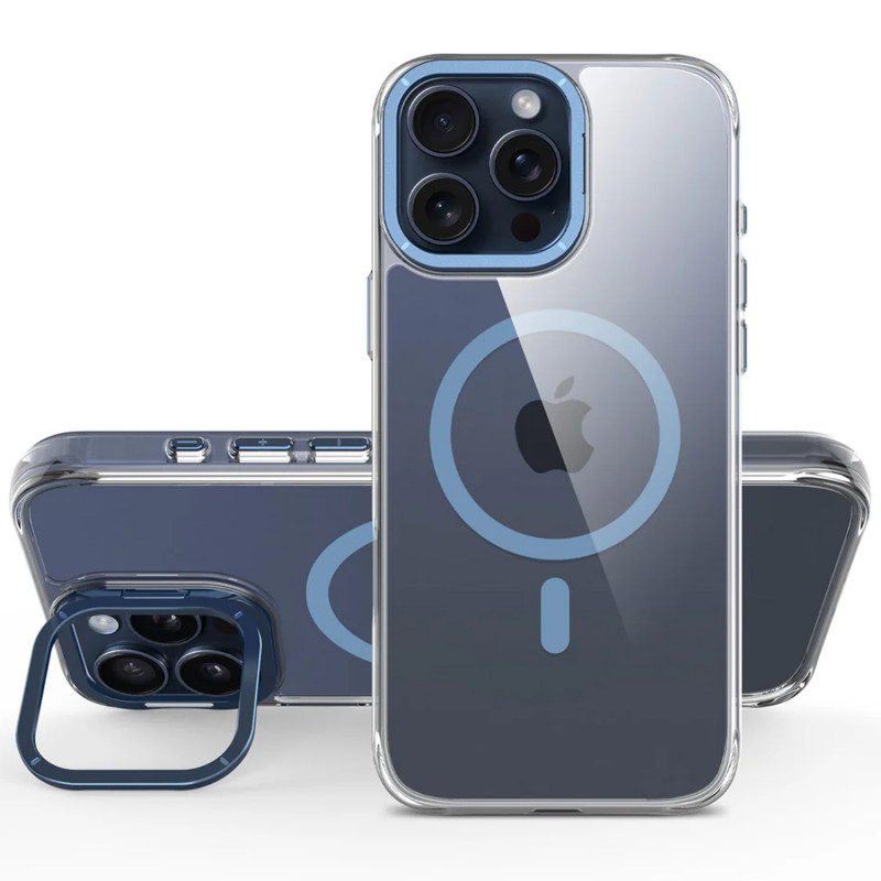 Кристально прозрачный чехол Space Case Apex with MagSafe для Apple iPhone 13 Pro (6.1) | TPU+PC на картинке №3