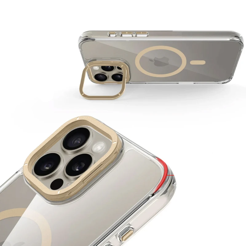 Чохол TPU Space Case Apex with MagSafe для Apple iPhone 16 Pro Max (6.9"), Gold 3, TPU, купити оптом з доставкою