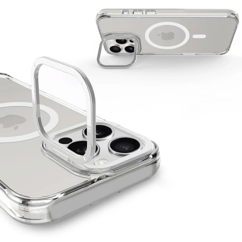 Чохол TPU Space Case Apex with MagSafe для Apple iPhone 16 Pro Max (6.9"), Silver 4, TPU, купити оптом з доставкою
