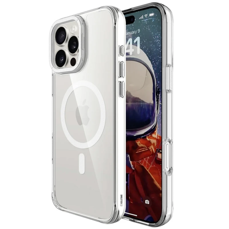 Чохол TPU Space Case Apex with MagSafe для Apple iPhone 16 Pro Max (6.9"), Silver 6, TPU, купити оптом з доставкою