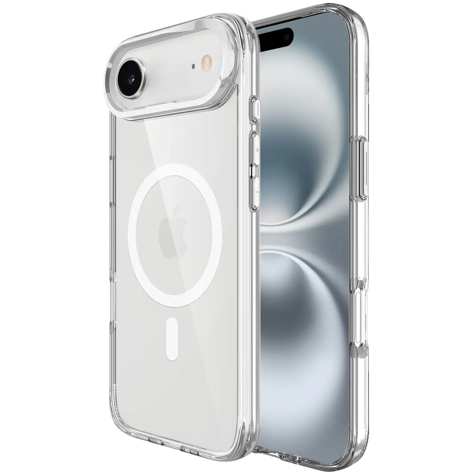 Чехол TPU Space Case Apex with MagSafe для Apple iPhone 17 Air (6.5"), Silver, TPU, купить оптом с доставкой