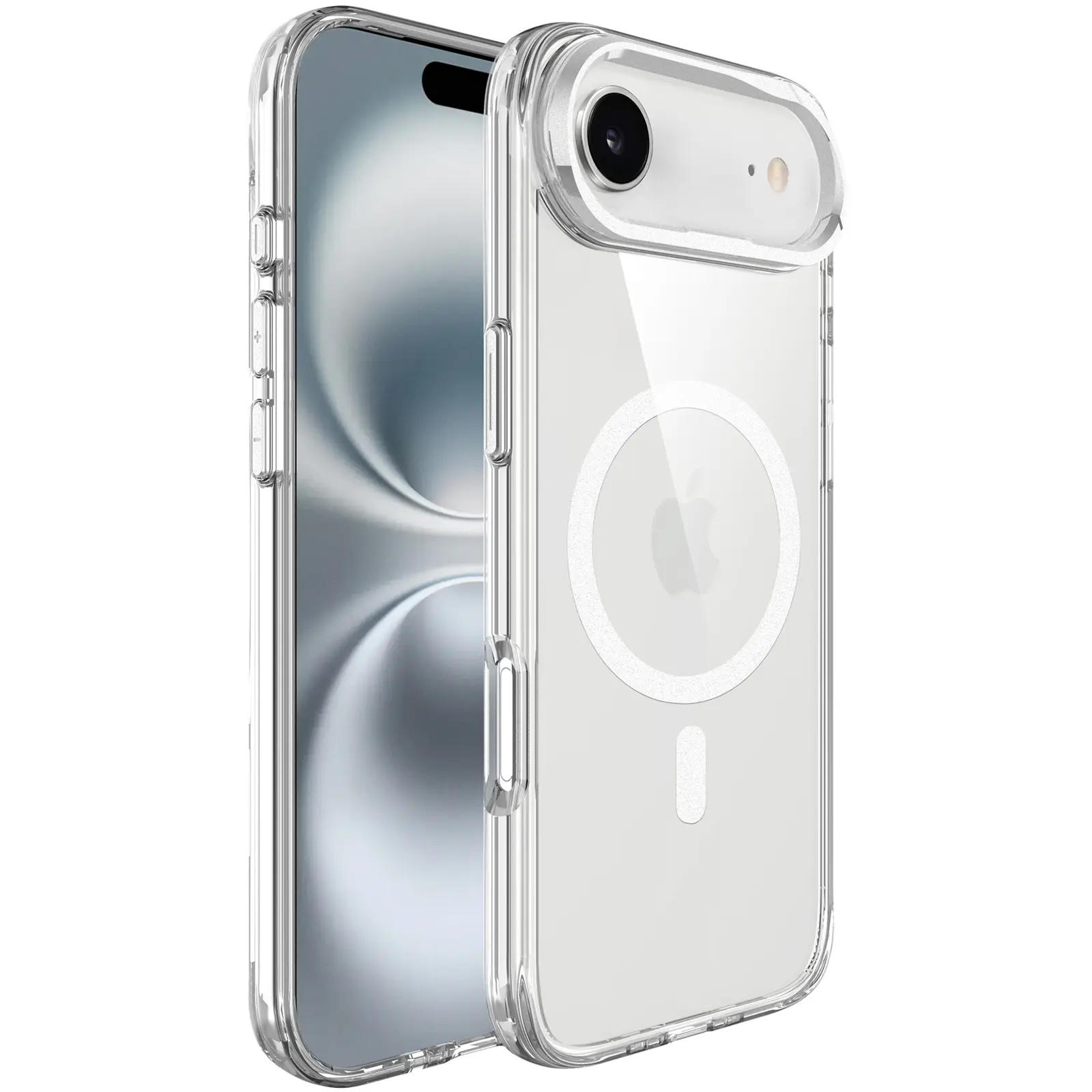 Чехол TPU Space Case Apex with MagSafe для Apple iPhone 17 Air (6.5"), Silver 1, TPU, купить оптом с доставкой