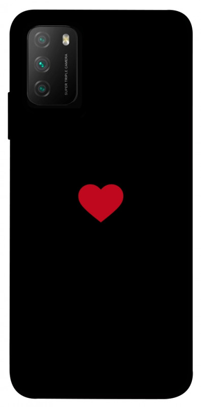 Чохол itsPrint Simple heart для Xiaomi Poco M3, кохання, купити оптом з доставкою