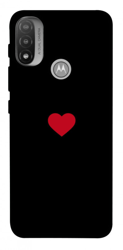 Чехол itsPrint Simple heart для Motorola Moto E20, любовь, купить оптом с доставкой
