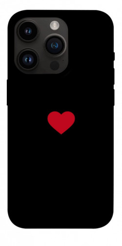 Чехол itsPrint Simple heart для Apple iPhone 14 Pro (6.1")