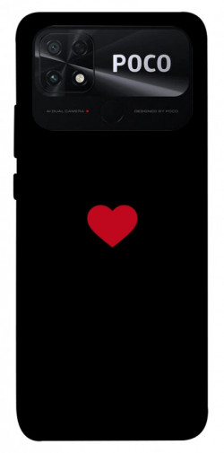 Чехол itsPrint Simple heart для Xiaomi Poco C40