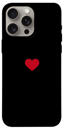 Чехол itsPrint Simple heart для Apple iPhone 15 Pro Max (6.7")