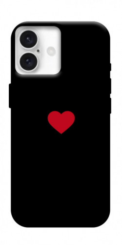 Чехол itsPrint Simple heart для Apple iPhone 16 (6.1")