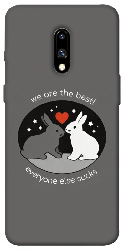 Чехол itsPrint Rabbits для OnePlus 7, любовь, купить оптом с доставкой