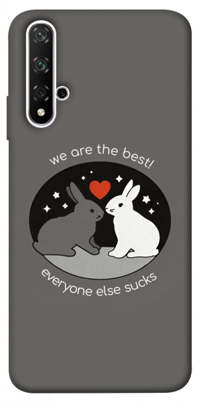 Чехол itsPrint Rabbits для Huawei Honor 20 / Nova 5T, любовь, купить оптом с доставкой