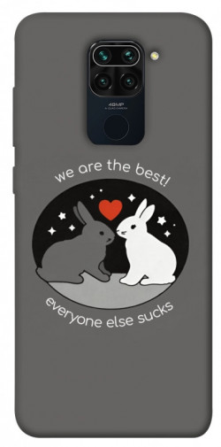 Чехол itsPrint Rabbits для Xiaomi Redmi Note 9 / Redmi 10X