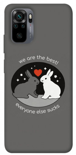 Чехол itsPrint Rabbits для Xiaomi Redmi Note 10 / Note 10s