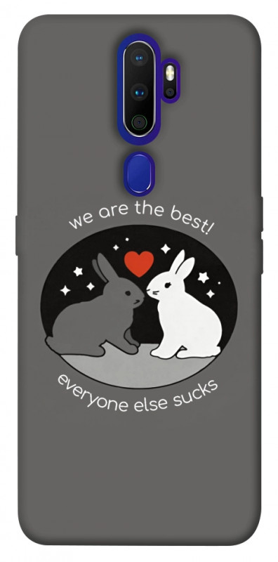 Чехол itsPrint Rabbits для Oppo A5 (2020) / Oppo A9 (2020), любовь, купить оптом с доставкой