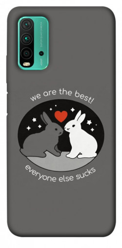 Чехол itsPrint Rabbits для Xiaomi Redmi Note 9 4G / Redmi 9 Power / Redmi 9T