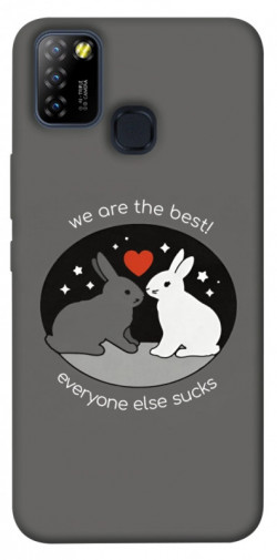 Чехол itsPrint Rabbits для Infinix Hot 10 Lite