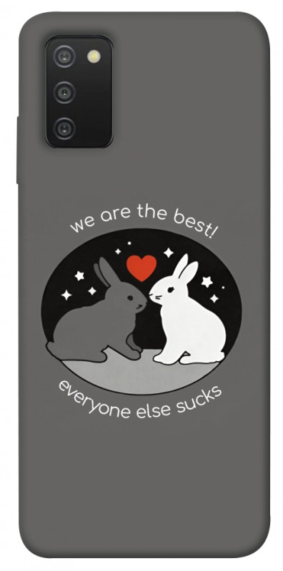 Чохол itsPrint Rabbits для Samsung Galaxy A03s, кохання, купити оптом з доставкою