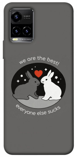 Чехол itsPrint Rabbits для Vivo Y21 / Y33s