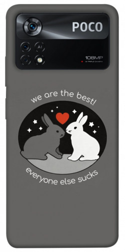 Чехол itsPrint Rabbits для Xiaomi Poco X4 Pro 5G