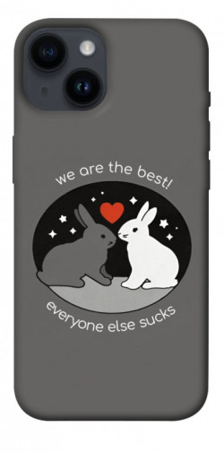 Чехол itsPrint Rabbits для Apple iPhone 14 (6.1")