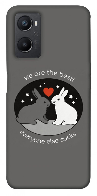 Чехол itsPrint Rabbits для Oppo A96, любовь, купить оптом с доставкой