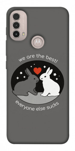 Чехол itsPrint Rabbits для Motorola Moto E40