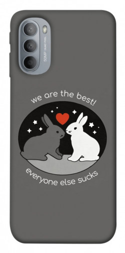 Чехол itsPrint Rabbits для Motorola Moto G31