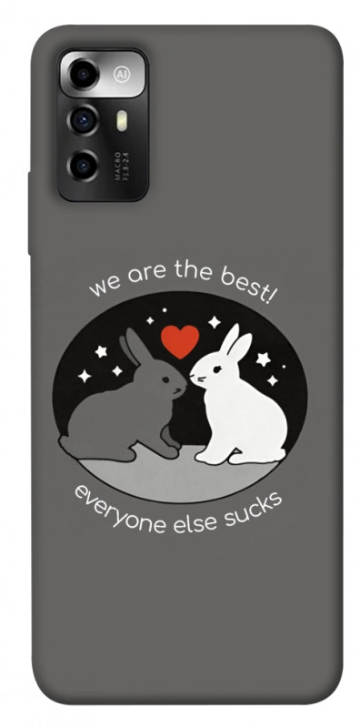 Чехол itsPrint Rabbits для ZTE Blade V40 Vita, любовь, купить оптом с доставкой