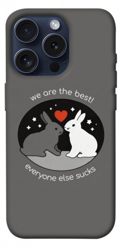 Чехол itsPrint Rabbits для Apple iPhone 15 Pro (6.1")