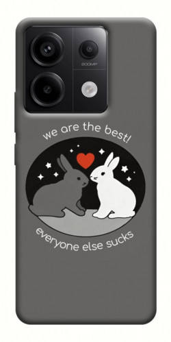 Чехол itsPrint Rabbits для Xiaomi Redmi Note 13 Pro 4G