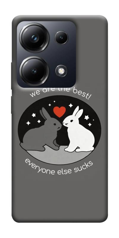 Чехол itsPrint Rabbits для Xiaomi Redmi 13 4G / Poco M6 4G, любовь, купить оптом с доставкой