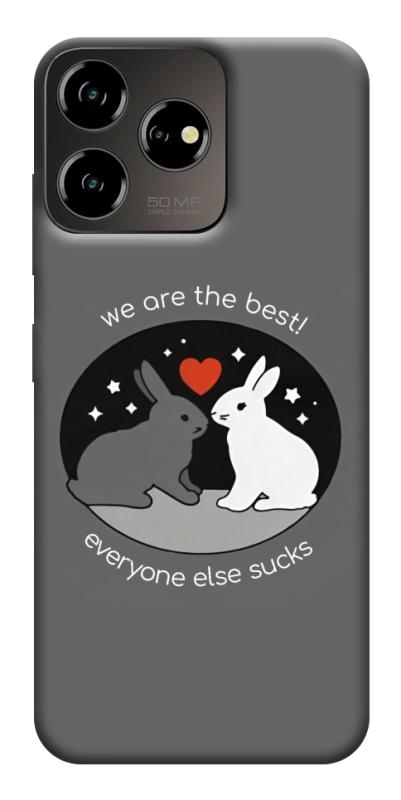 Чехол itsPrint Rabbits для ZTE Blade V50 Desing 4G, любовь, купить оптом с доставкой