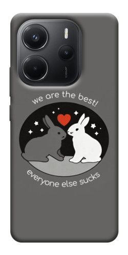 Чехол itsPrint Rabbits для Xiaomi Redmi Note 14 4G (Int. version)