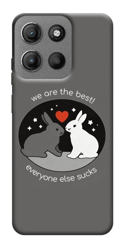 Чехол itsPrint Rabbits для Motorola Moto G15 4G, любовь, купить оптом с доставкой
