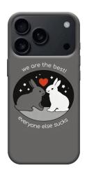 Чехол itsPrint Rabbits для Apple iPhone 17 Pro (6.3")
