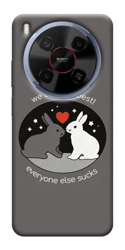 Чехол itsPrint Rabbits для ZTE Nubia V70 Max, любовь, купить оптом с доставкой
