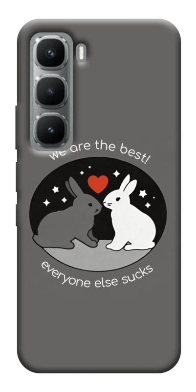 Чехол itsPrint Rabbits для Infinix Hot 60 Pro, любовь, купить оптом с доставкой