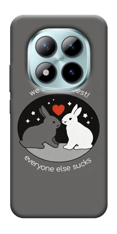 Чехол itsPrint Rabbits для Xiaomi Redmi Note 15 Pro+ 5G, любовь, купить оптом с доставкой