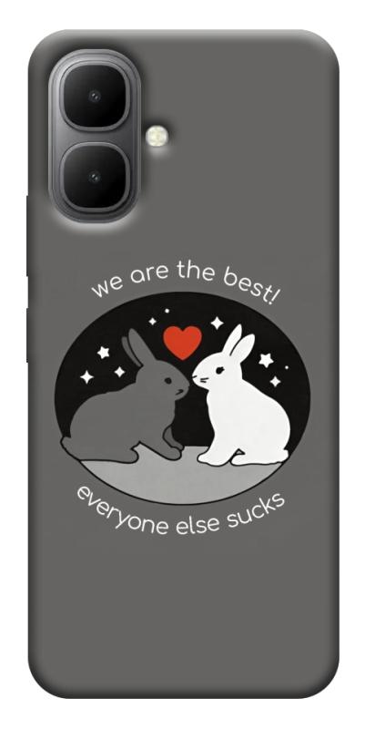 Чехол itsPrint Rabbits для Infinix Smart 10, любовь, купить оптом с доставкой