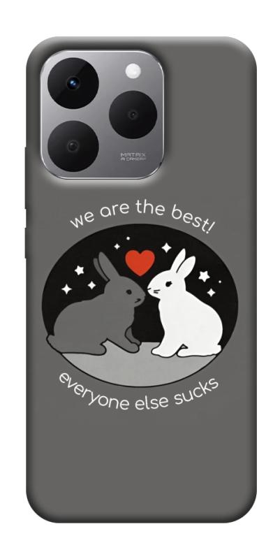 Чехол itsPrint Rabbits для Realme 15T, любовь, купить оптом с доставкой