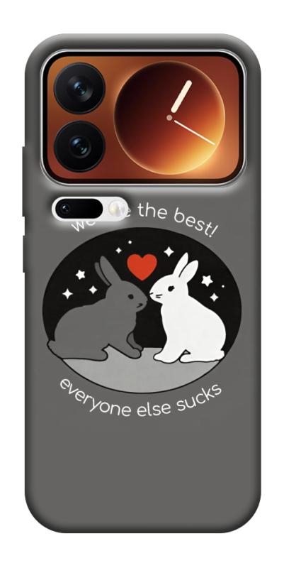 Чехол itsPrint Rabbits для Xiaomi 17 Pro Max, любовь, купить оптом с доставкой