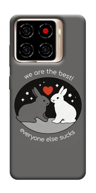 Чехол itsPrint Rabbits для ZTE Blade A56, любовь, купить оптом с доставкой