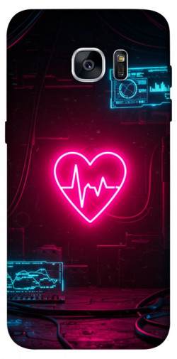 Чехол itsPrint Neon heart для Samsung G935F Galaxy S7 Edge