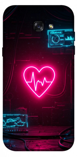 Чехол itsPrint Neon heart для Samsung A720 Galaxy A7 (2017)